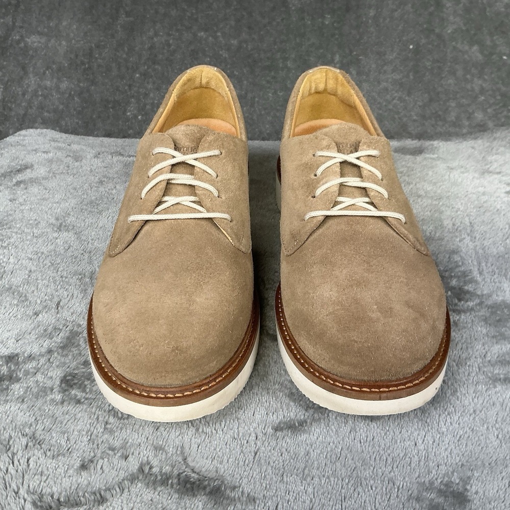 Samuel Hubbard Women's Tan Suede Oxford Shoes Leather Lace Up 8.5
